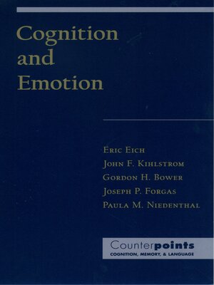 cover image of Cognition and Emotion
